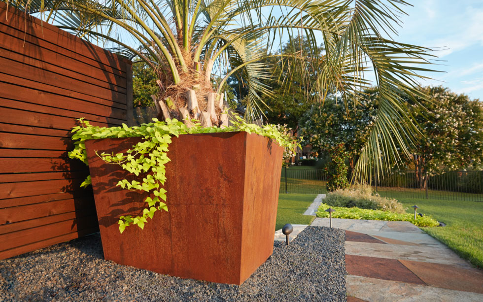 Modern Masterpieces with Custom Planter Boxes