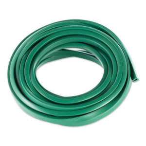 Green vinyl trim cap - coil
